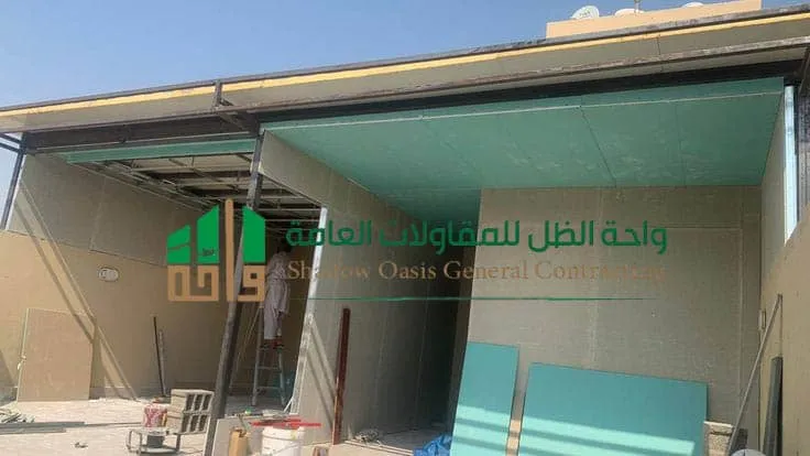 تنفيذ مجالس ساندوتش بانل الرياض