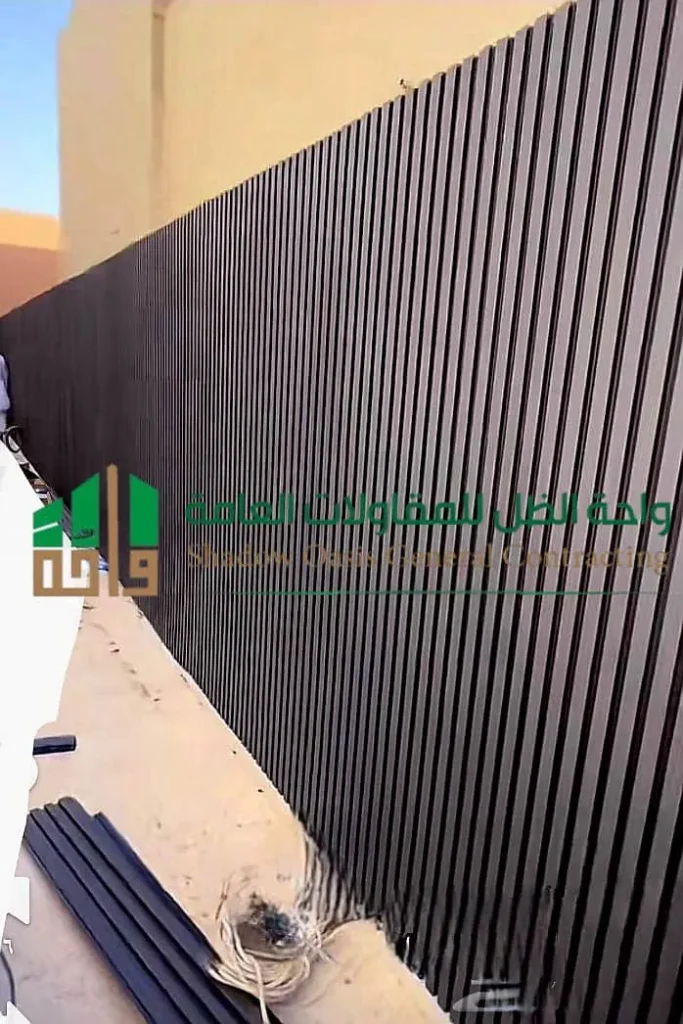 سواتر احواش مودرن سواتر خشبية بلاسيتكية - سواتر wpc