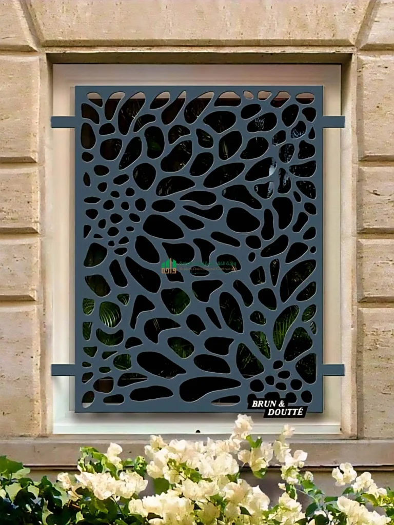 مميزات تفصيل شبابيك حديد قص ليزر