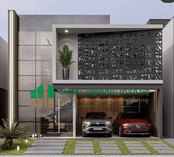 واجهات حديد للمنازل - ديكورات ليزر خارجية - قص ليزر مودرن - واجهات حديد للمحلات