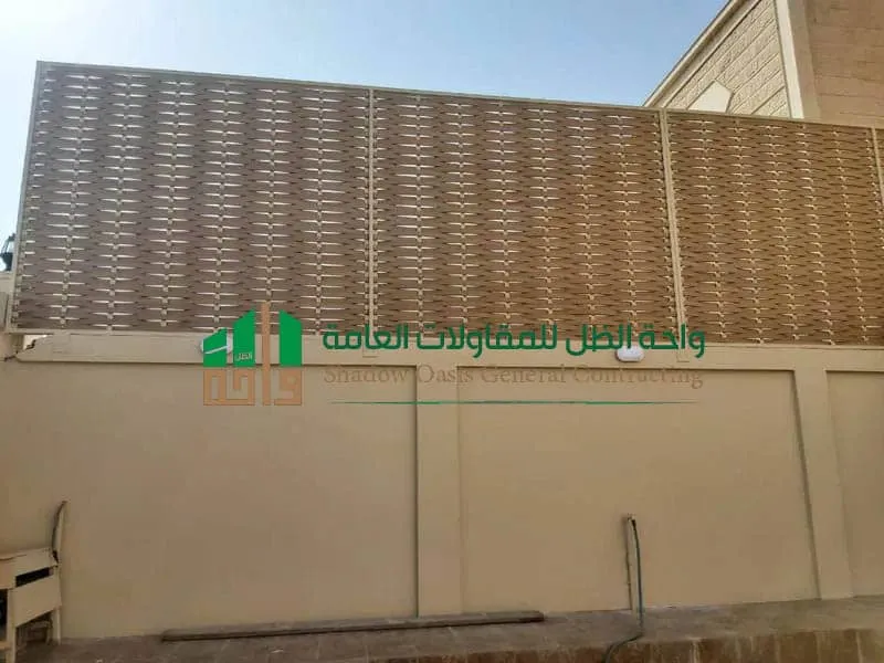 اشكال سواتر بلاستيك - ساتر حوش بلاستيكي