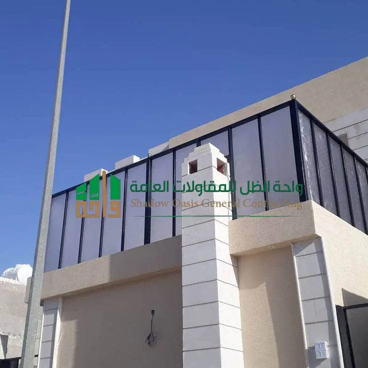 تركيب سواتر لكسان للبلكونات