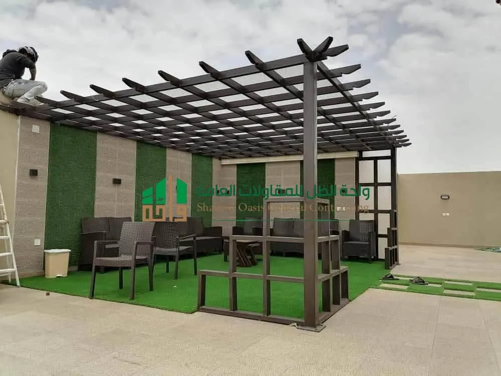 مظلة لكسان جلسات خارجية